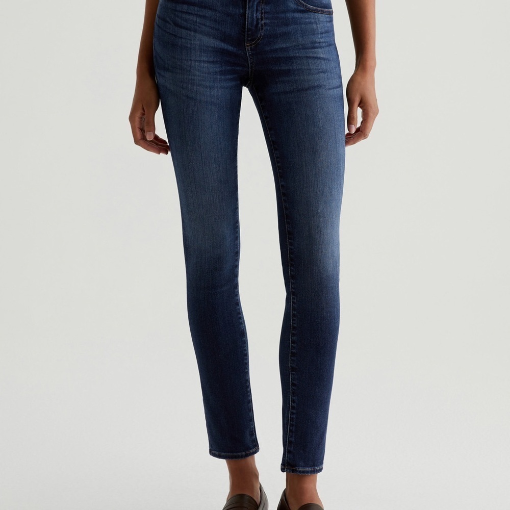 Ag Adriano Goldschmied Blue Skinny Jeans Versatile Fit